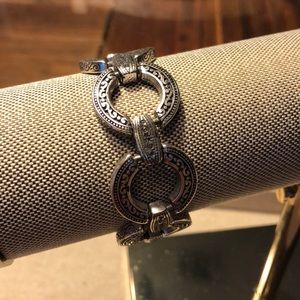 Brighton Circle Embossed Bracelet